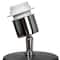 Hello Honey® 20" Black Stoneware Table Lamp with Linen Shade